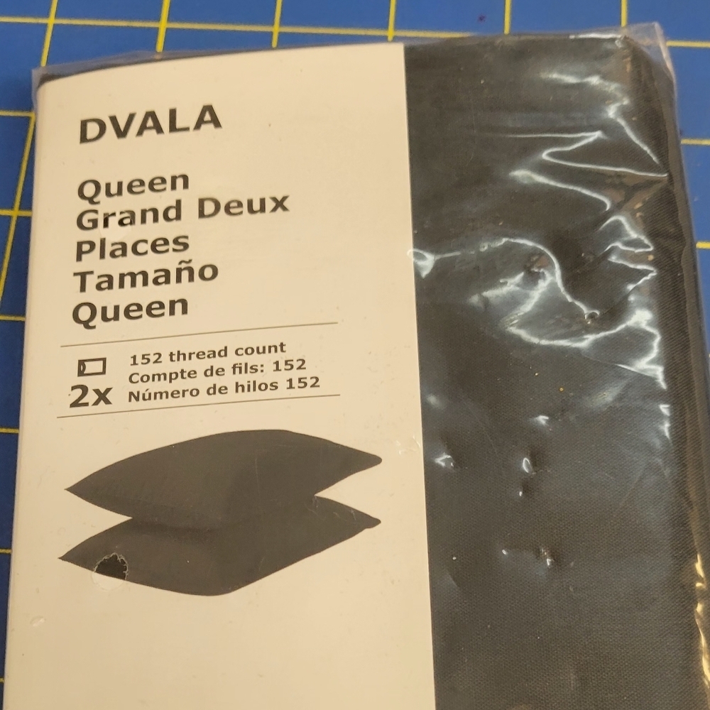 IKEA Queen Size Pillowcases Black